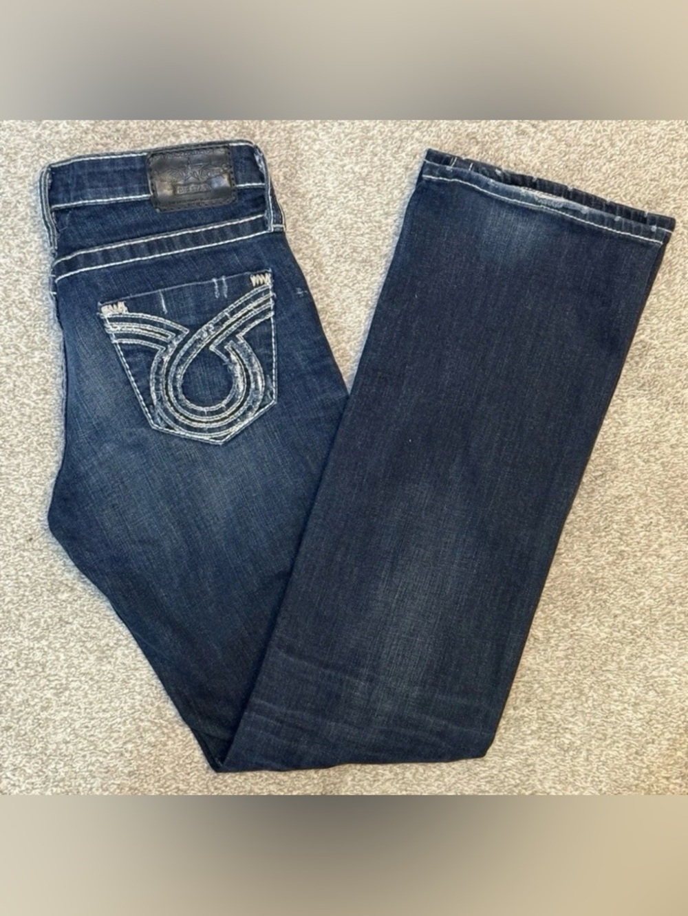 Big Star LIV Women's 28 R Boot Cut Jeans
Stretch Denim Distressed Msrs 31 X 32 - Picture 3 of 12